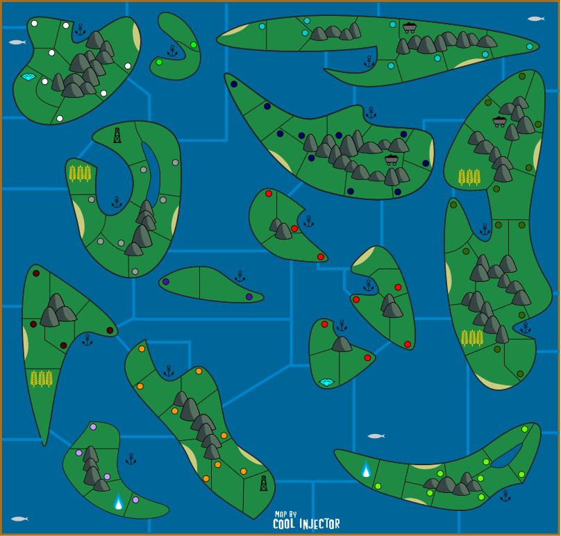 the map